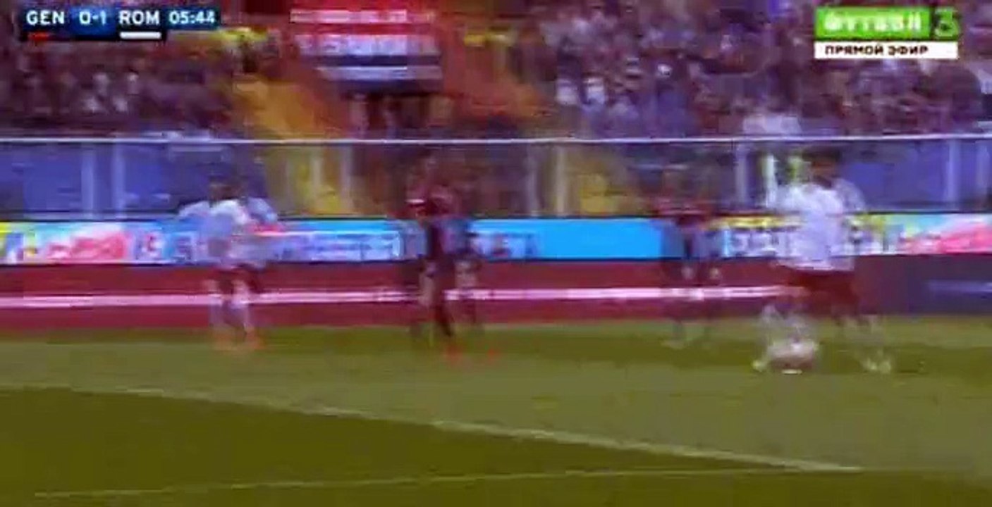 Mohamed Salah Goal - Genoa 0-1 AS Roma - 02-05-2016