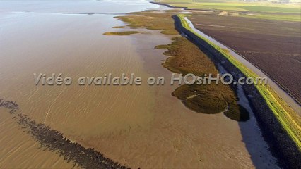PASSAGE du GOIS à marée haute vu par drone