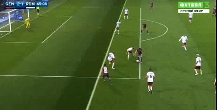 Leonardo Pavoletti Goal HD - Genoa 2-1 AS Roma - 02-05-2016