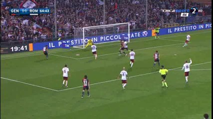 Leonardo Pavoletti Goal HD - Genoa 2-1 Roma - 02-05-2016