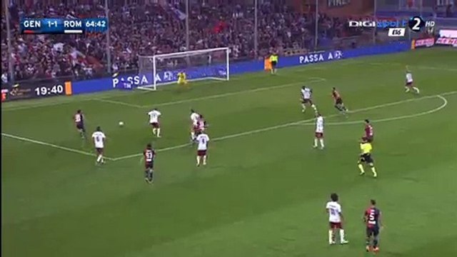 2-1 Leonardo Pavoletti Goal HD - Genoa vs Roma - 02.05.2016