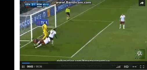 Leonardo Pavoletti Goal Genoa 2-1 Roma Serie A
