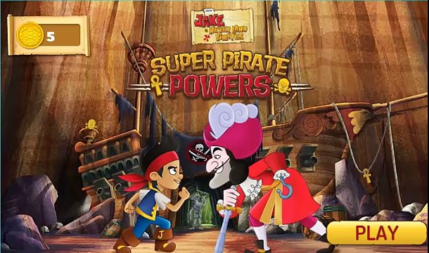 Disney Jake and The Neverland Pirates - Jake's Super Pirate Powers - Episode 1 HD
