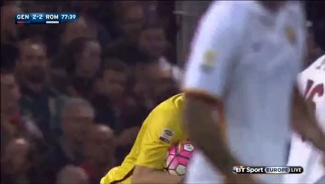 Goal Stephan El Shaarawy - Genoa 2-3 Roma (02.05.2016)