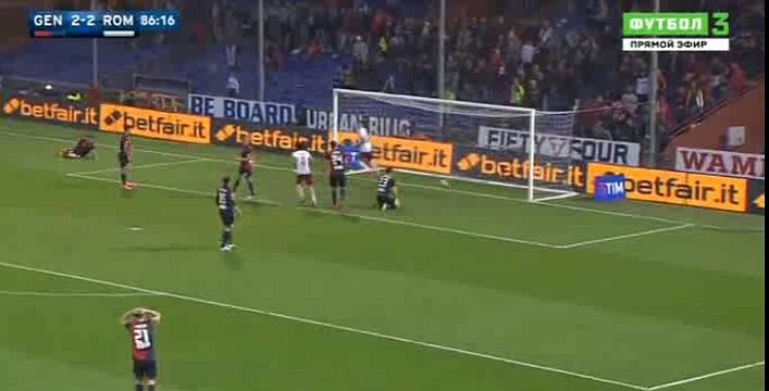 Stephan El Shaarawy Goal HD - Genoa 2-3 AS Roma - 02-05-2016