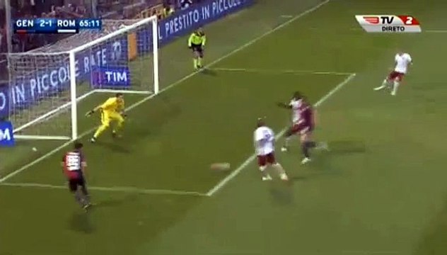 Pavoletti GOAL (2_1) - Genoa vs AS Roma 02_05_2016