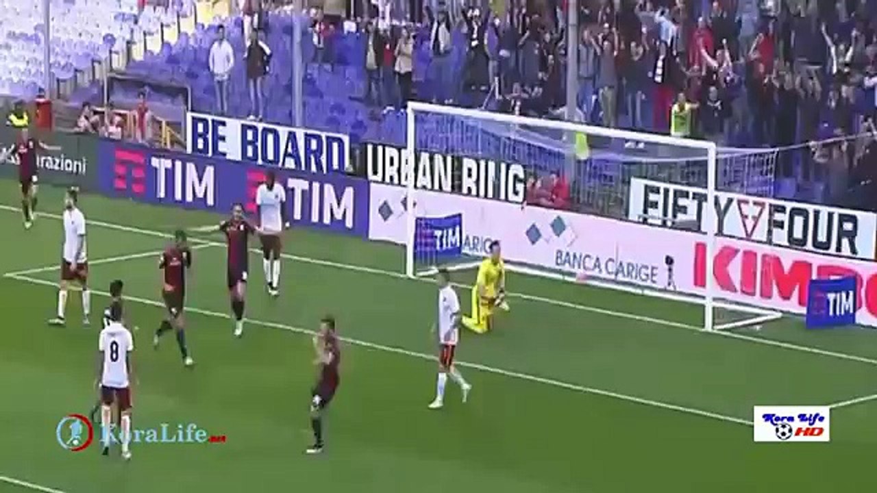 اهداف مباراة روما وجنوي 3-2 - الاهداف كاملة ( 02-05-2016 ) الدوري الايطالي