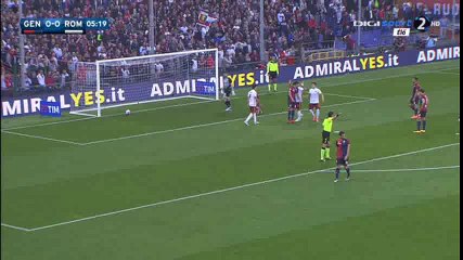 Mohamed Salah Goal HD - Genoa 0-1 Roma - 02-05-2016