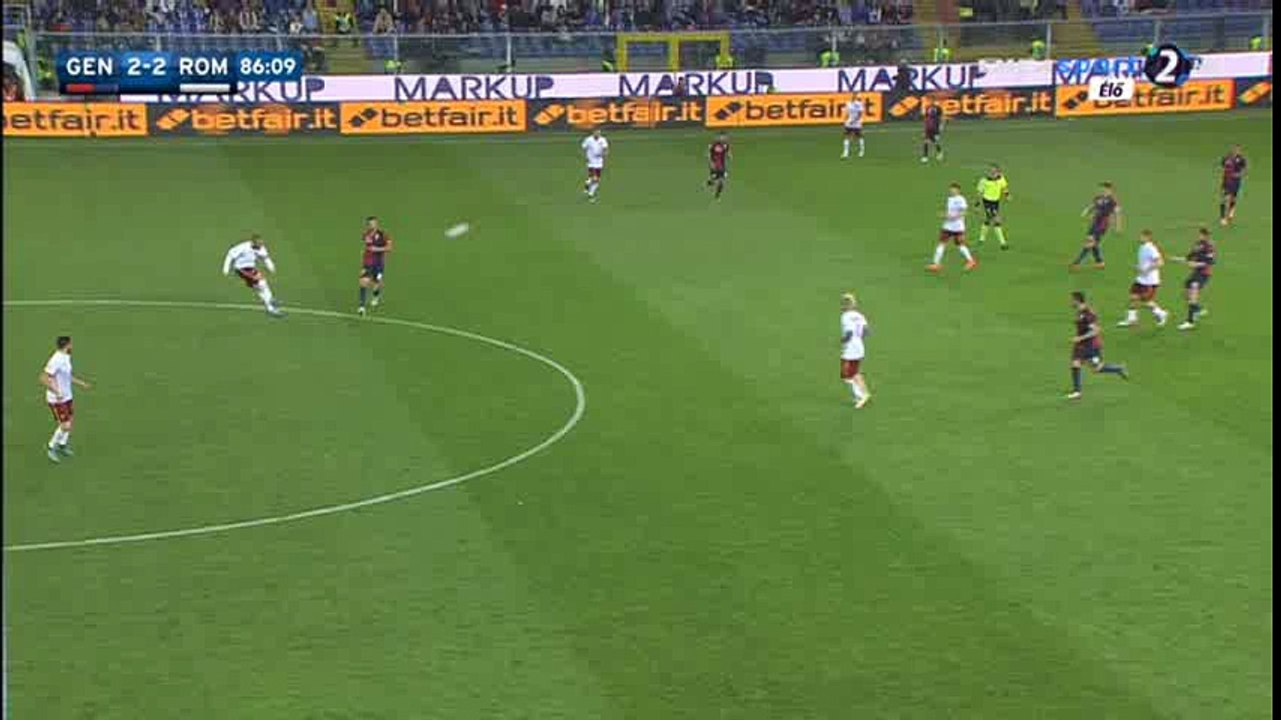 Stephan El Shaarawy Goal HD - Genoa 2-3 Roma - 02-05-2016