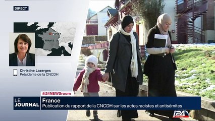 La majorité des actes racistes en France sont de nature antisémite