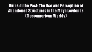 [Read book] Ruins of the Past: The Use and Perception of Abandoned Structures in the Maya Lowlands