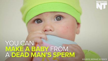 You Can Make Babies With Dead Men's Sperm