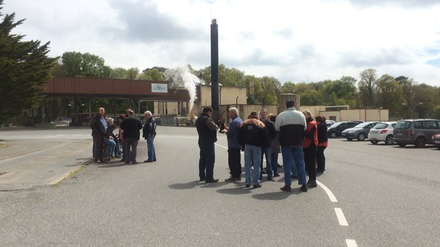Grève contre le plan social à l'usine Celtys