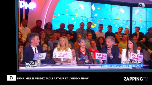 TPMP – L’Hebdo Show : Gilles Verdez tacle violemment Arthur, "il va faire sombrer TF1 !" (Vidéo)