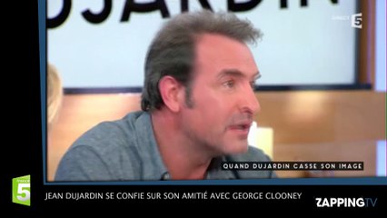 C à vous : Jean Dujardin se confie sur son amitié avec George Clooney (Vidéo)
