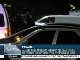 Detienen en Panamá a miembro del Clan Úsuga; será deportado a Colombia