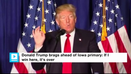 Donald Trump brags ahead of Indiana primary: If I win here, it's over