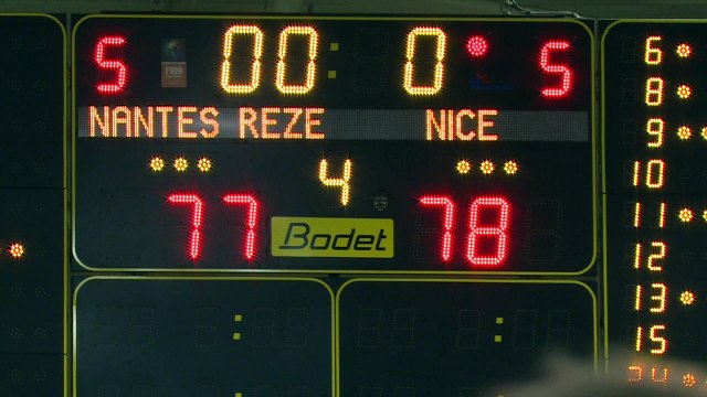 Basket : les Nantaises s'inclinent face à Nice