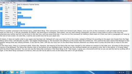 How to Use Notepad in Windows 10 / 8.1 / 7 / XP Full Tutorial