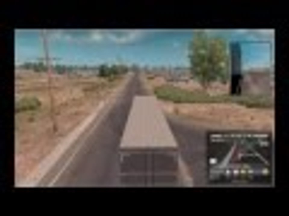 American truck simulator from Fresno to San Francisco gameplay on low end pc dual core