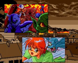 [PC Engine CD] Faussete Amour ~ intro only