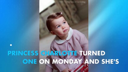 Here's what Princess Charlotte was gifted for her first birthday