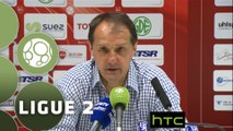 Conférence de presse Valenciennes FC - AS Nancy Lorraine (1-0) : Faruk HADZIBEGIC (VAFC) - Pablo  CORREA (ASNL) - 2015/2016
