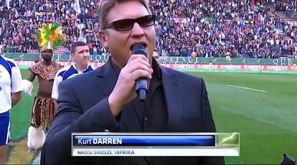 Crowd takes over South African National Anthem SA vs World XV