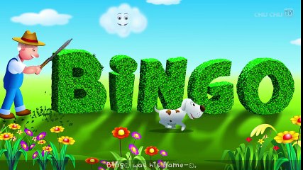 BINGO Dog Song - Nursery Rhyme With Lyrics - Cartoon Animation Rhymes & Songs for Children