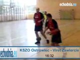 KSZO Ostrowiec - Viret Zawiercie 16:32 (10:19)