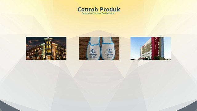 Jual Sandal Hotel Grosir Satuan Solo
