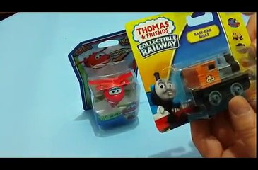 Harika Kanatlar Super Wings Jett | Thomas ve Arkadaşları Tren Bash | Oyuncak Açma İzle
