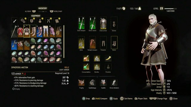 WITCHER 3 DEATH MARCH! WALKTHROUGH 209 - CARNAL SINS & STRIPPERS!