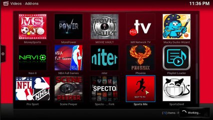 SPORTS MIX ADD-ON SPORT CHANNELS IPTV KODI - XBMC