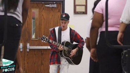 Justin Bieber Surprises Classroom with ‘Love Yourself’ Performance