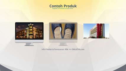 Pengrajin Konveksi Sandal Hotel Murah Di Solo