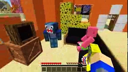 Minecraft Adventure - Sharky and Scuba Steve - FIGHTING DRAGONS!!