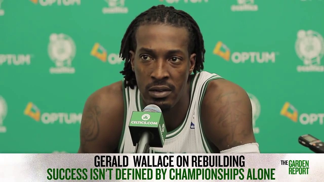 Gerald Wallace: Human Didgeridoo 2013 Celtics Media Day