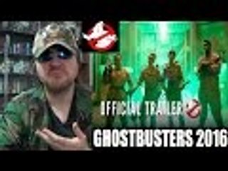 GHOSTBUSTERS - Official Trailer REACTION!!! (BBT)