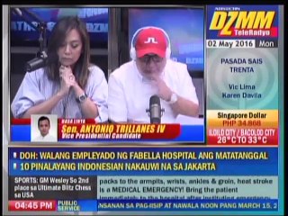 Trillanes calls Duterte 'liar'; won't present informant