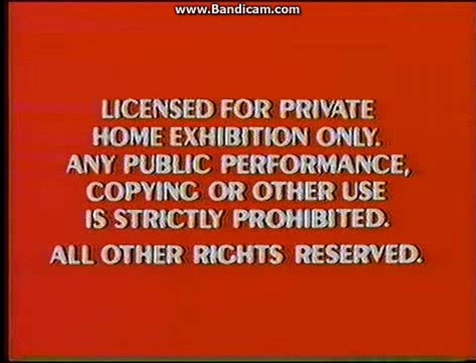 Opening To Walt Disney Cartoon Classics Limited Gold Edition II Donald's Bee Pictures 1985 VHS