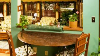 Half Moon Table Great Small Space Ideas