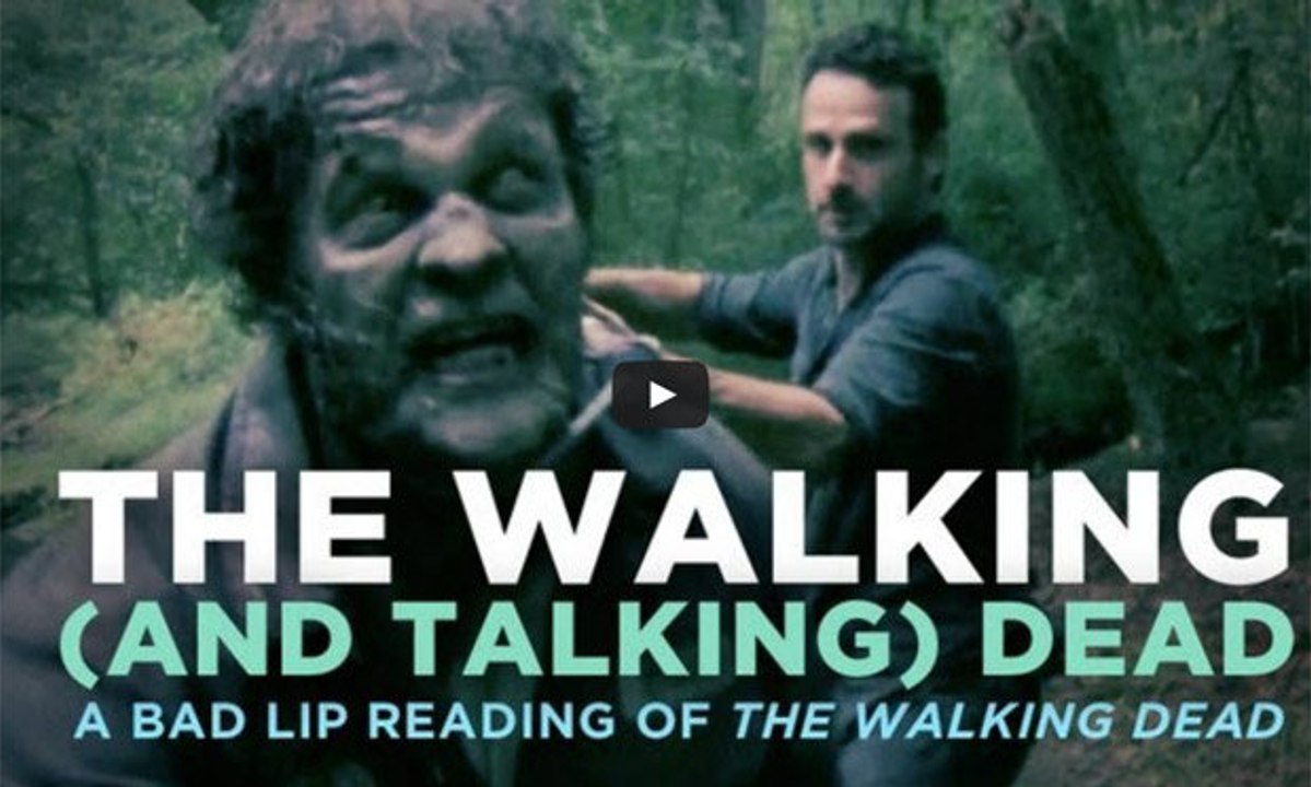 The Walking (And Talking) Dead — A Bad Lip Reading of The Walking Dead