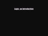 Read Logic an introduction Ebook Free