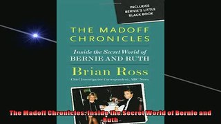 READ THE NEW BOOK   The Madoff Chronicles Inside the Secret World of Bernie and Ruth  BOOK ONLINE