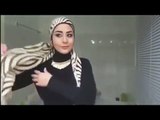 tutorial hijab turban pashmina sifon simple terbaru