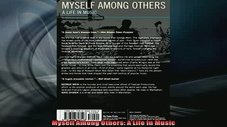 FAVORIT BOOK   Myself Among Others A Life In Music  FREE BOOOK ONLINE