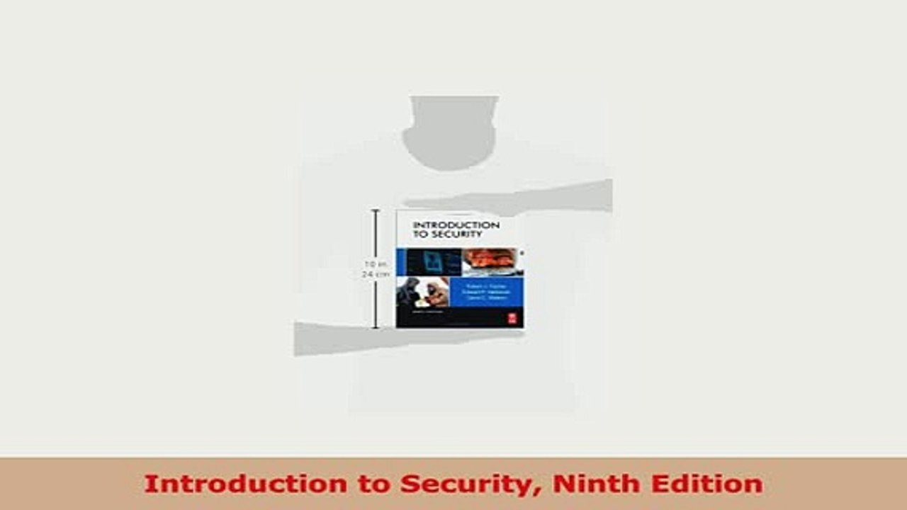 PDF  Introduction to Security Ninth Edition Read Full Ebook