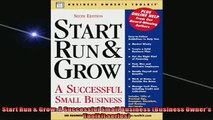 READ book  Start Run  Grow A Successful Small Business Business Owners Toolkit series  BOOK ONLINE