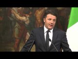 Roma - Caschi blu della cultura a Palazzo Chigi (29.04.16)